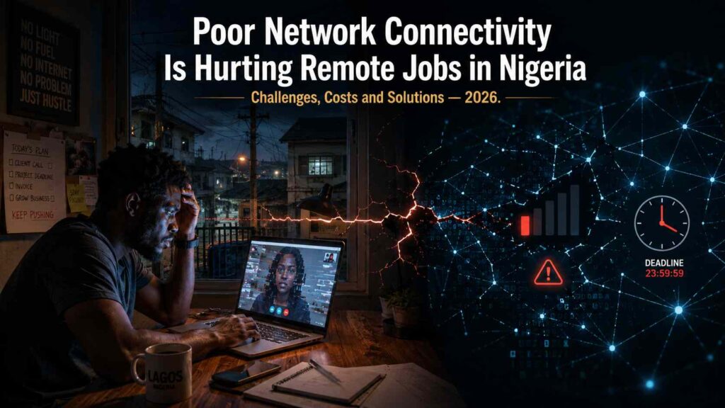 How Poor Network Connectivity Is Hurting Remote Jobs in Nigeria in 2026: Challenges, Costs, and Solutions